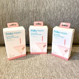 3 Boxes! Frida Mom Breast Milk Alcohol Test Strips 15ct each EXPIRED